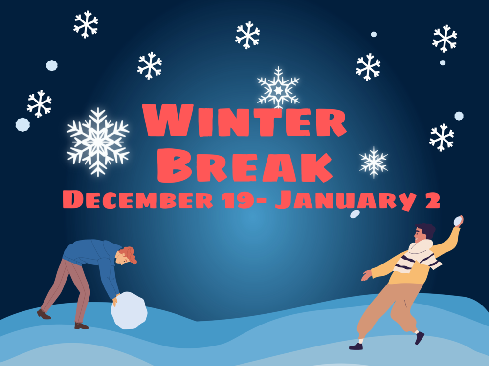 Winter Break Schedule 