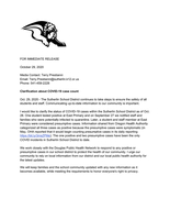Clarification about COVID-19 case count