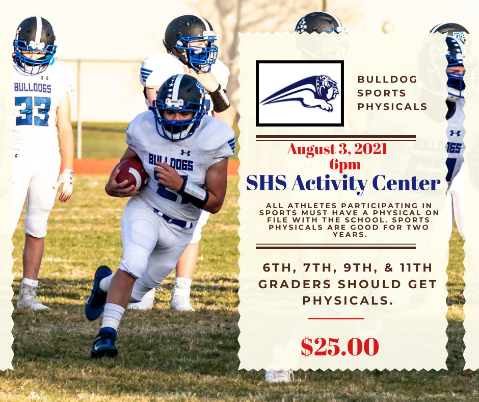 sports physical announcement