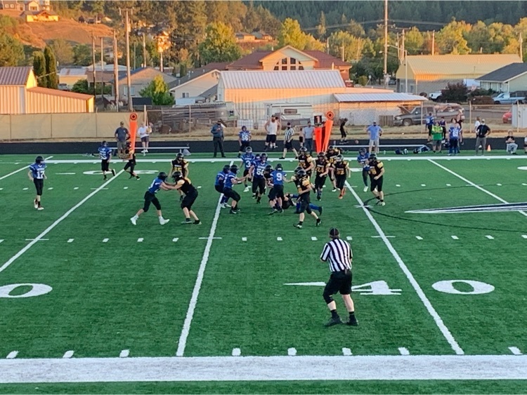 football game in progress