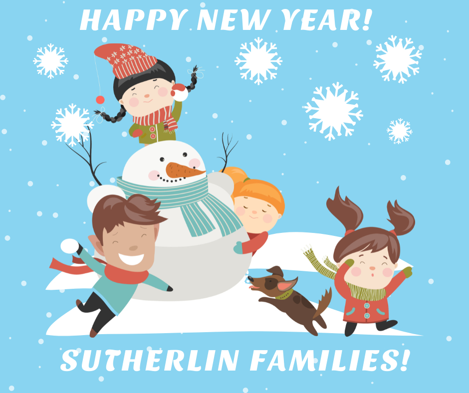 happy new year sutherlin families