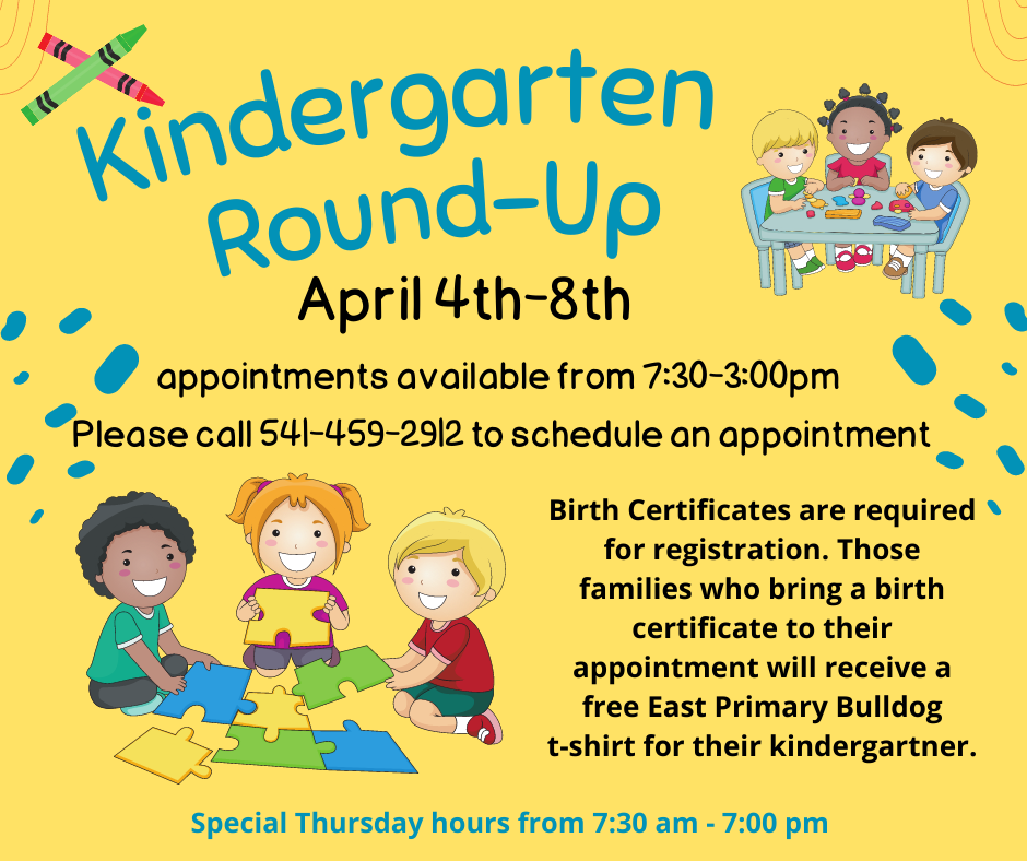 kindergarten round-up