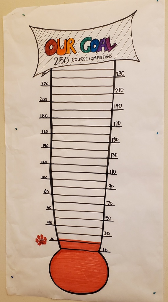 Class completion chart